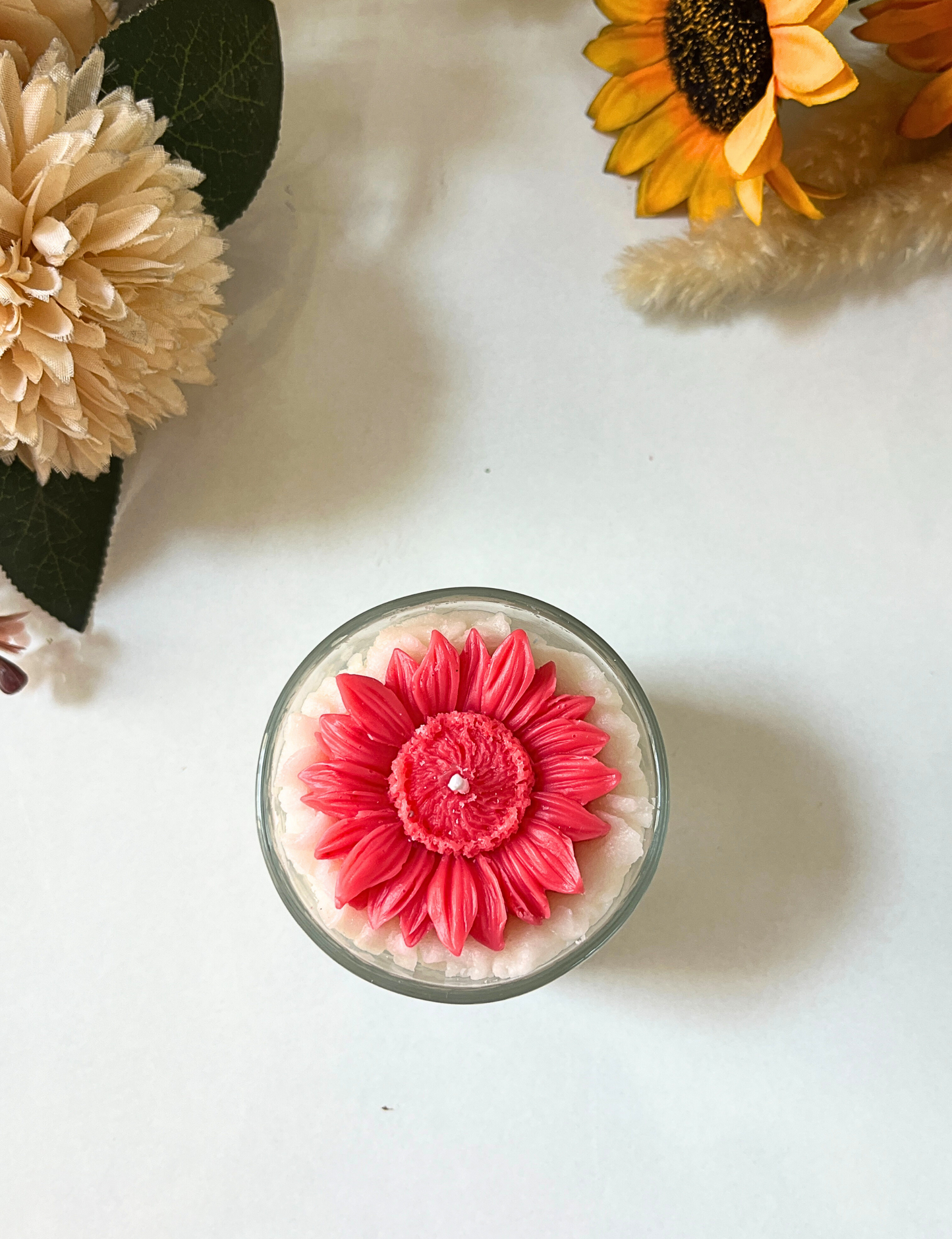 Floral Scented Candle
