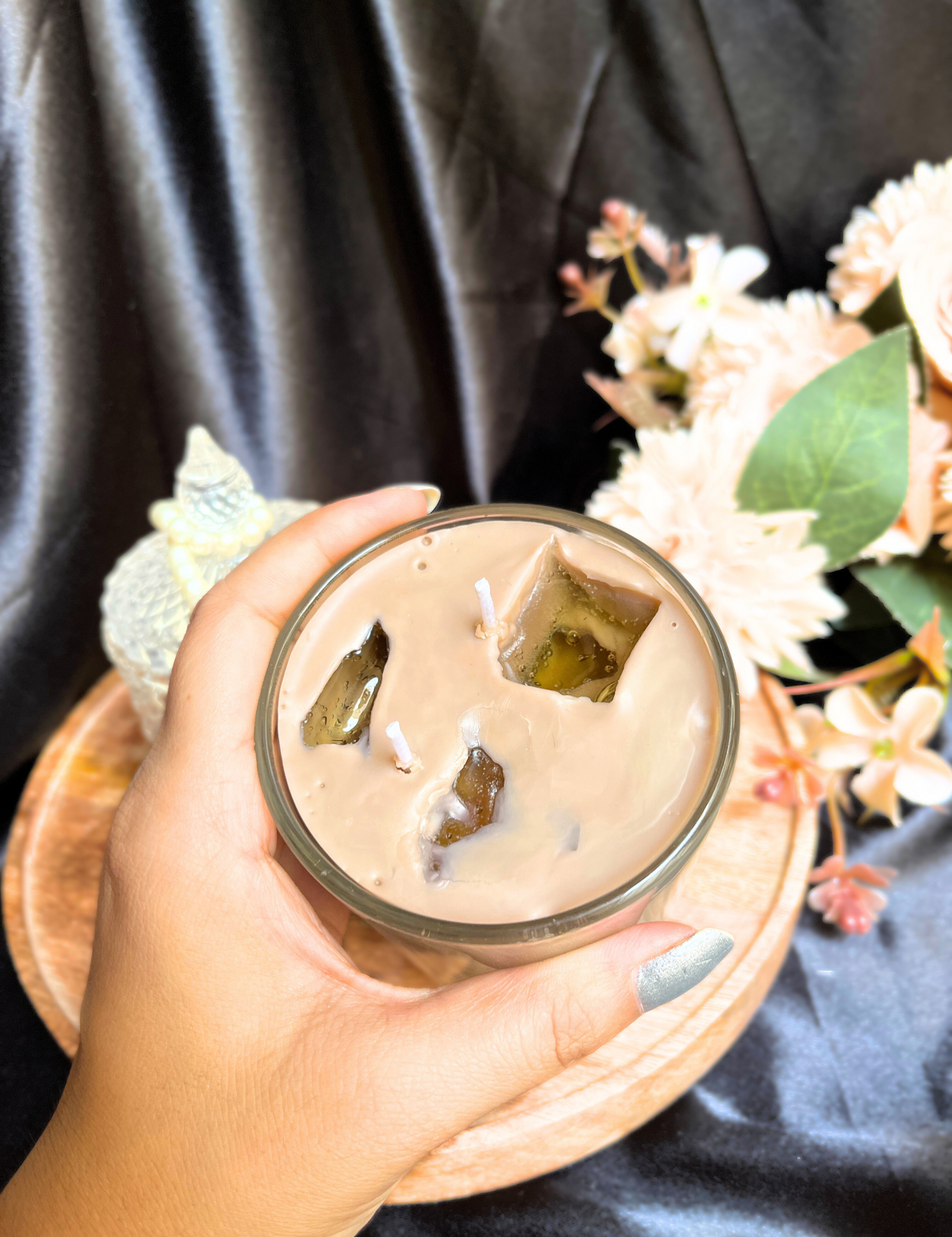 Coffee Latte Candle - Mini