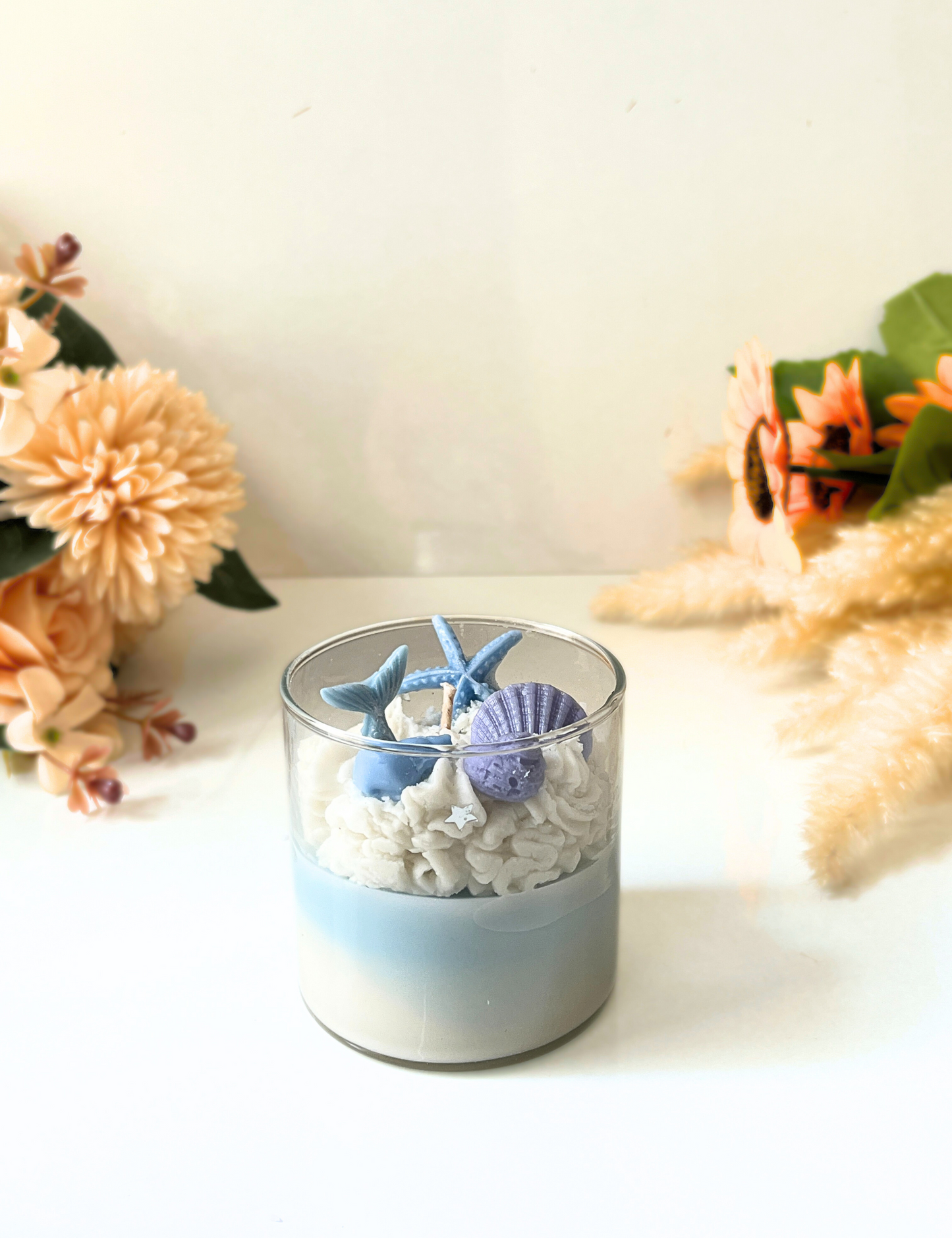 Ocean Themed Candle in Jar