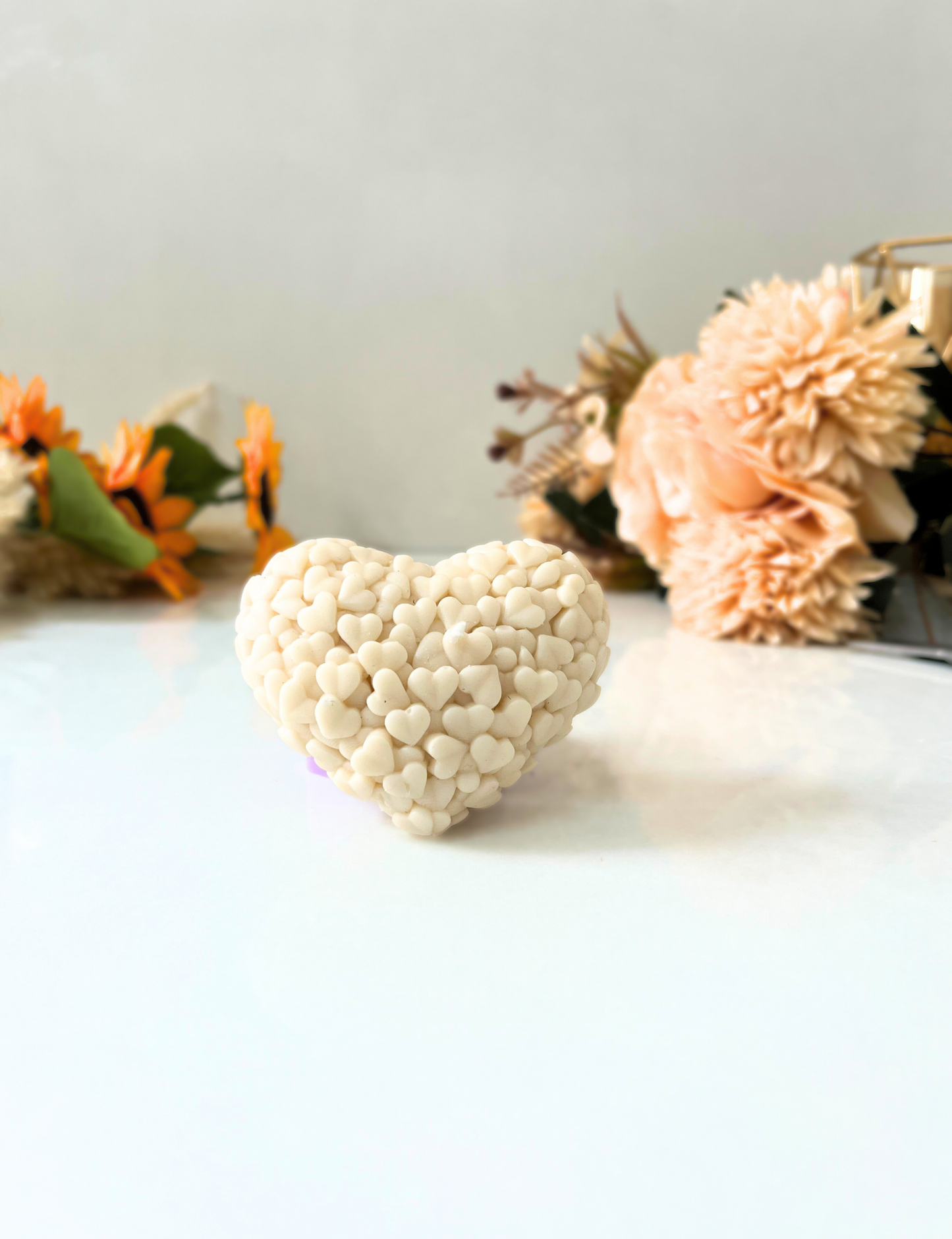 Hearts on Hearts Candle