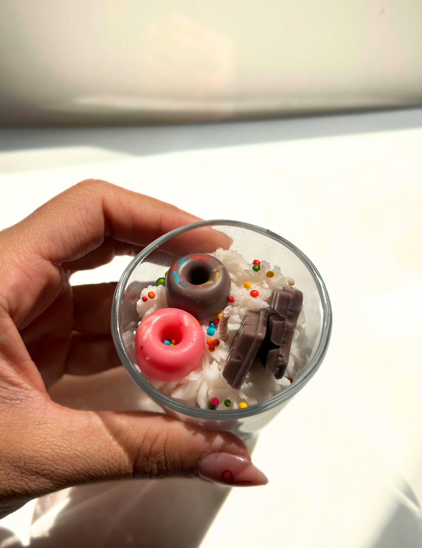 Mini Donut Shot Candle