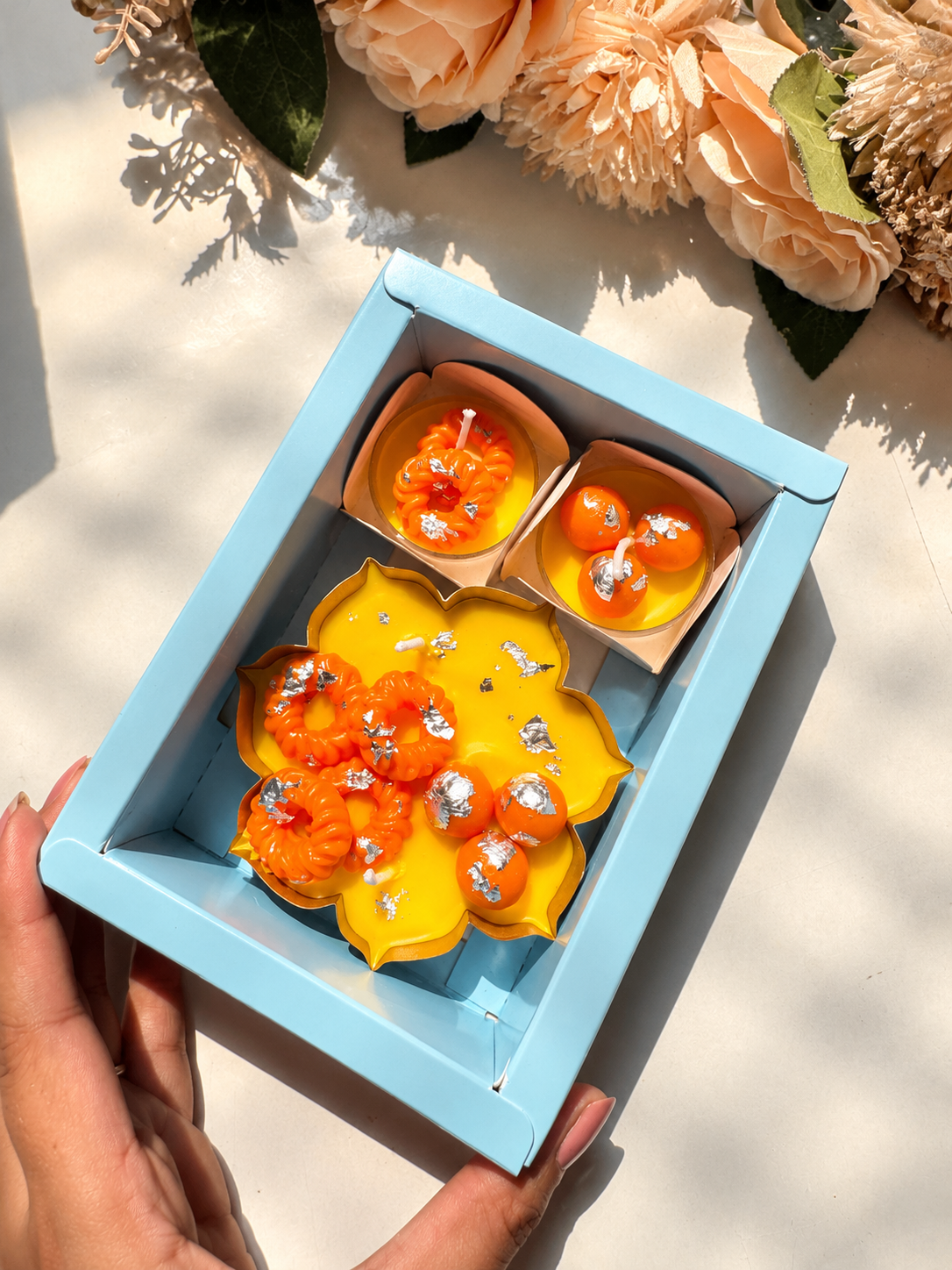 Mini Laddoo & Imrati Gift Set | Premium Diwali Gift Box