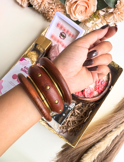 Bhai Bhabhi Luxury Rakhi Hamper | Premium Raksha Bandhan Gift Box