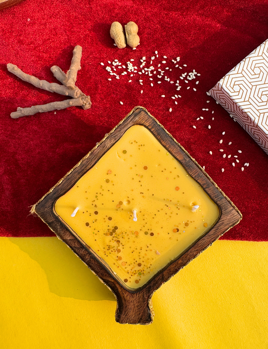 Luxury Yellow Kite Aroma Candle