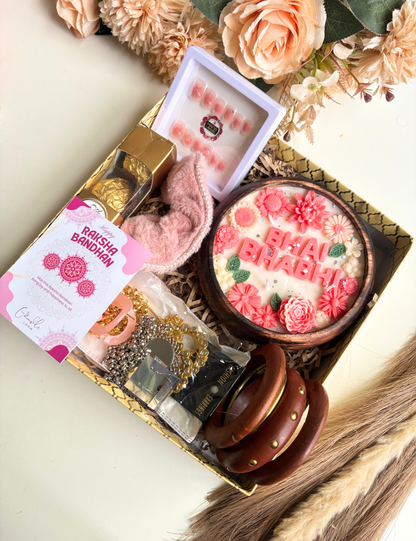 Bhai Bhabhi Luxury Rakhi Hamper | Premium Raksha Bandhan Gift Box