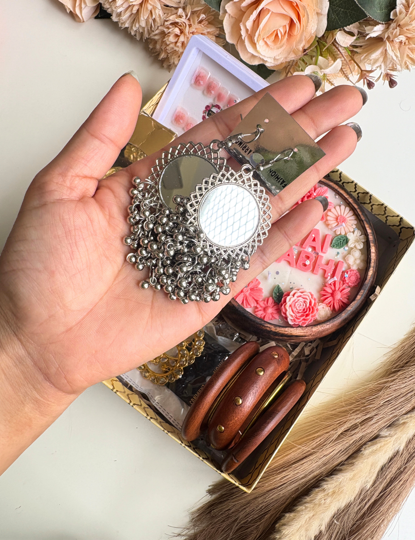 Bhai Bhabhi Luxury Rakhi Hamper | Premium Raksha Bandhan Gift Box
