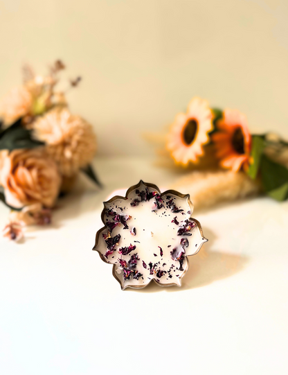 Mini urli candle with Rose