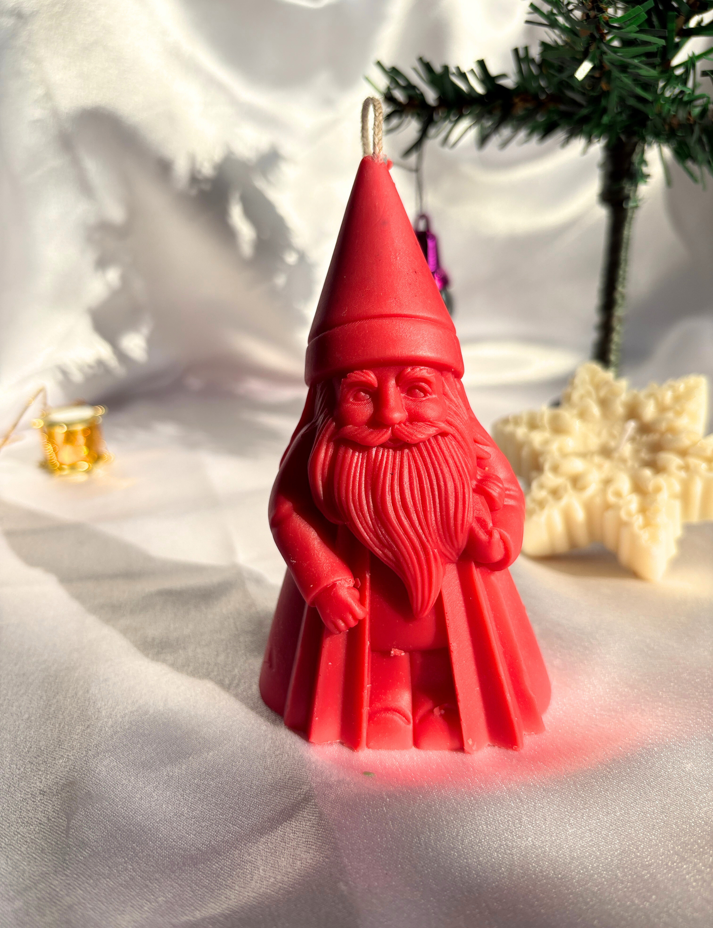 Premium Santa Shaped Christmas Candle