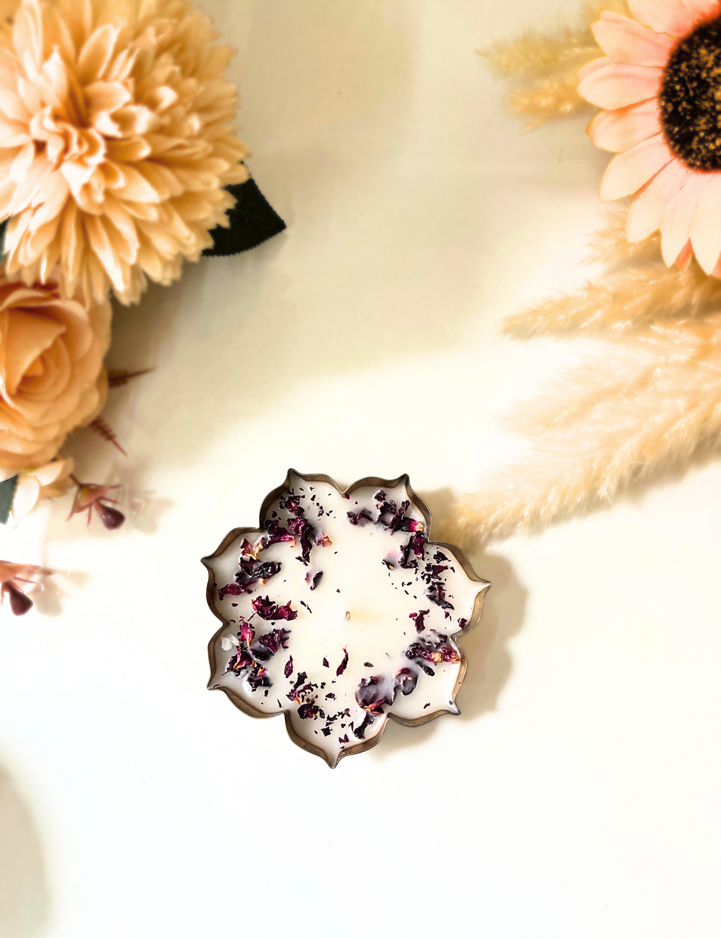 Mini urli candle with Rose