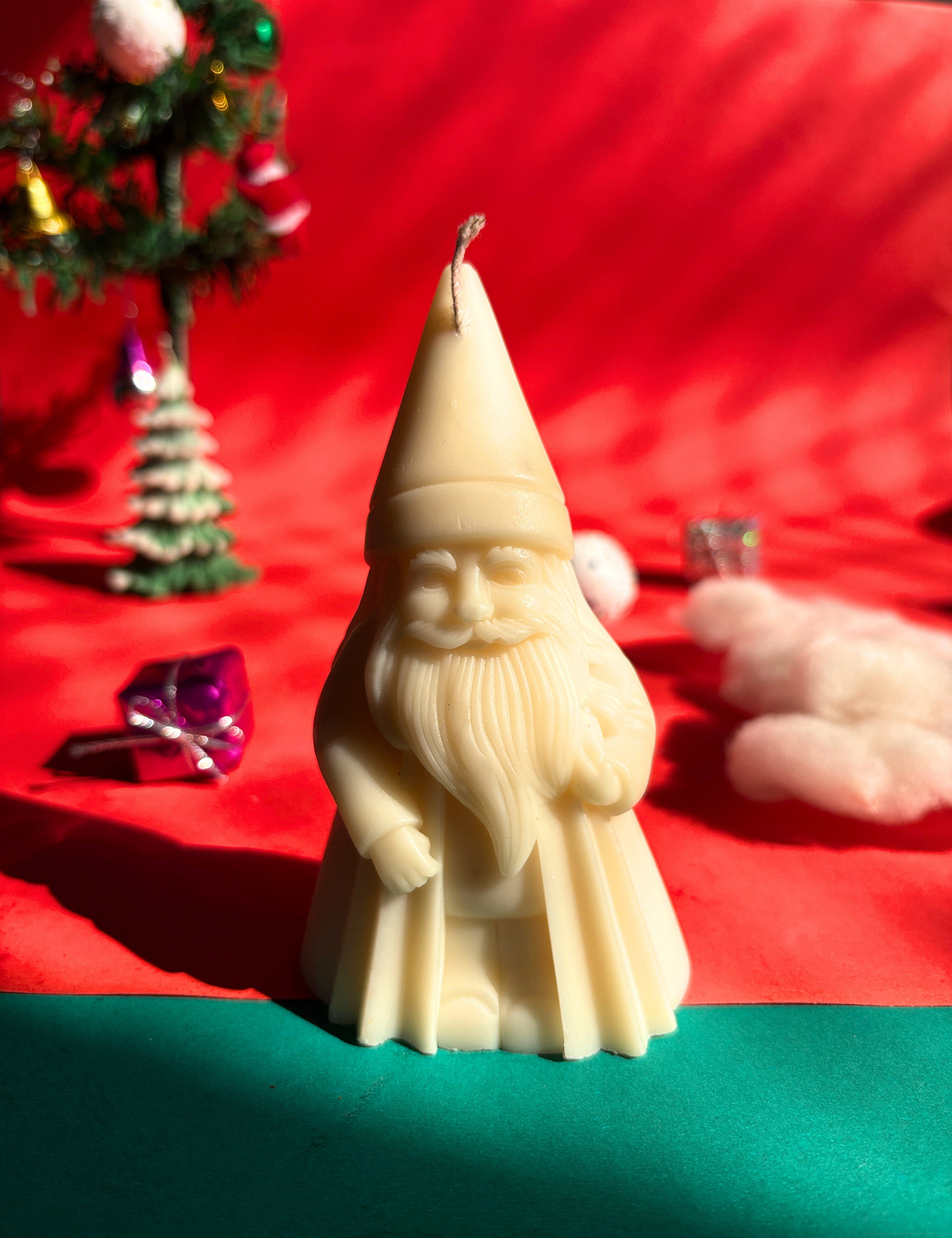 Premium Santa Shaped Christmas Candle