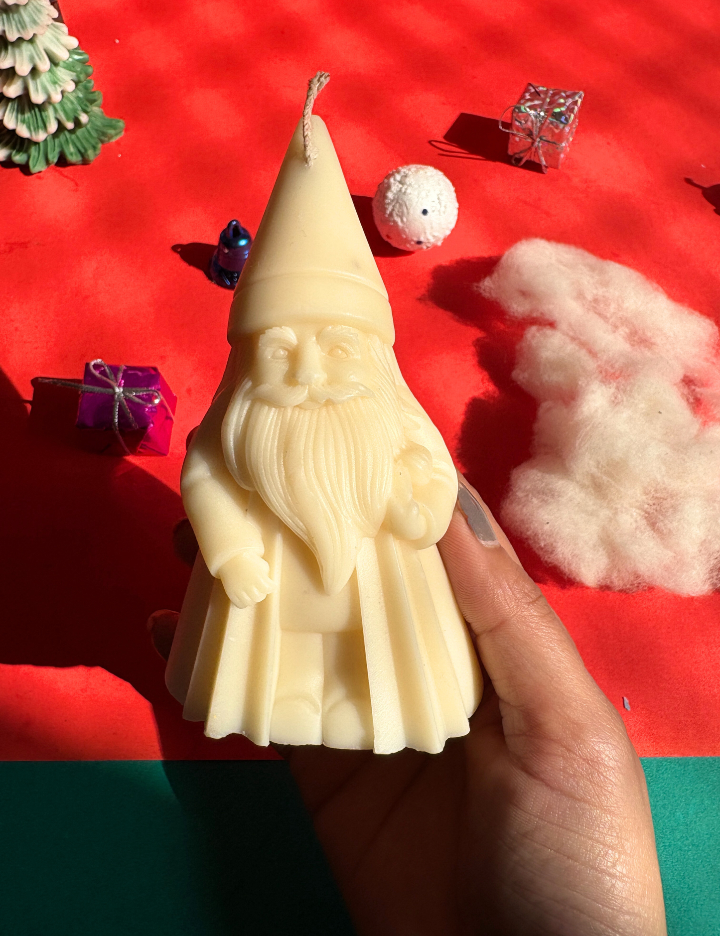 Premium Santa Shaped Christmas Candle