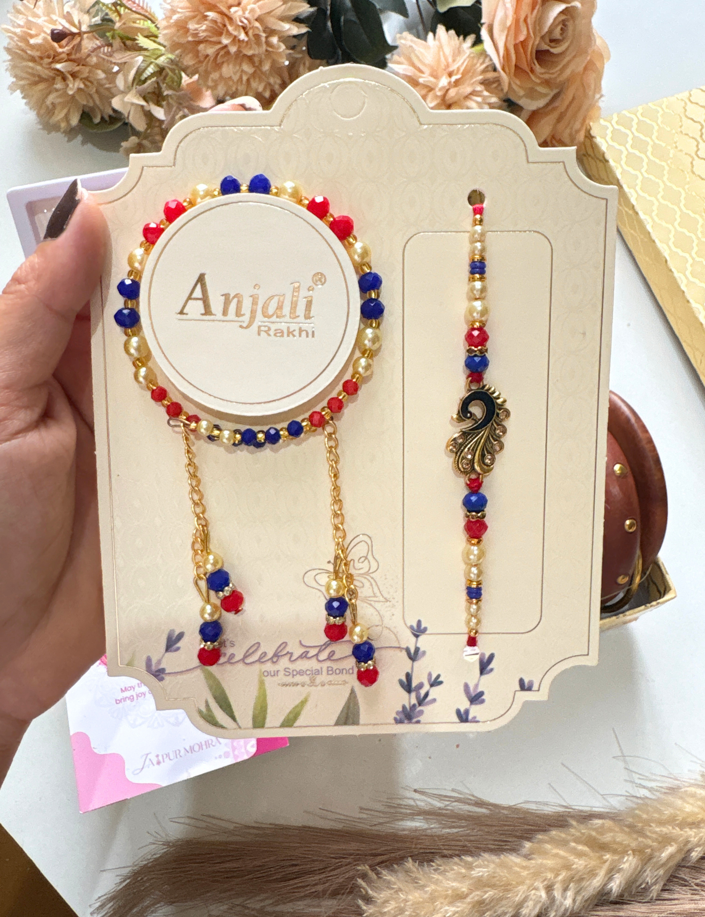 Bhai Bhabhi Luxury Rakhi Hamper | Premium Raksha Bandhan Gift Box