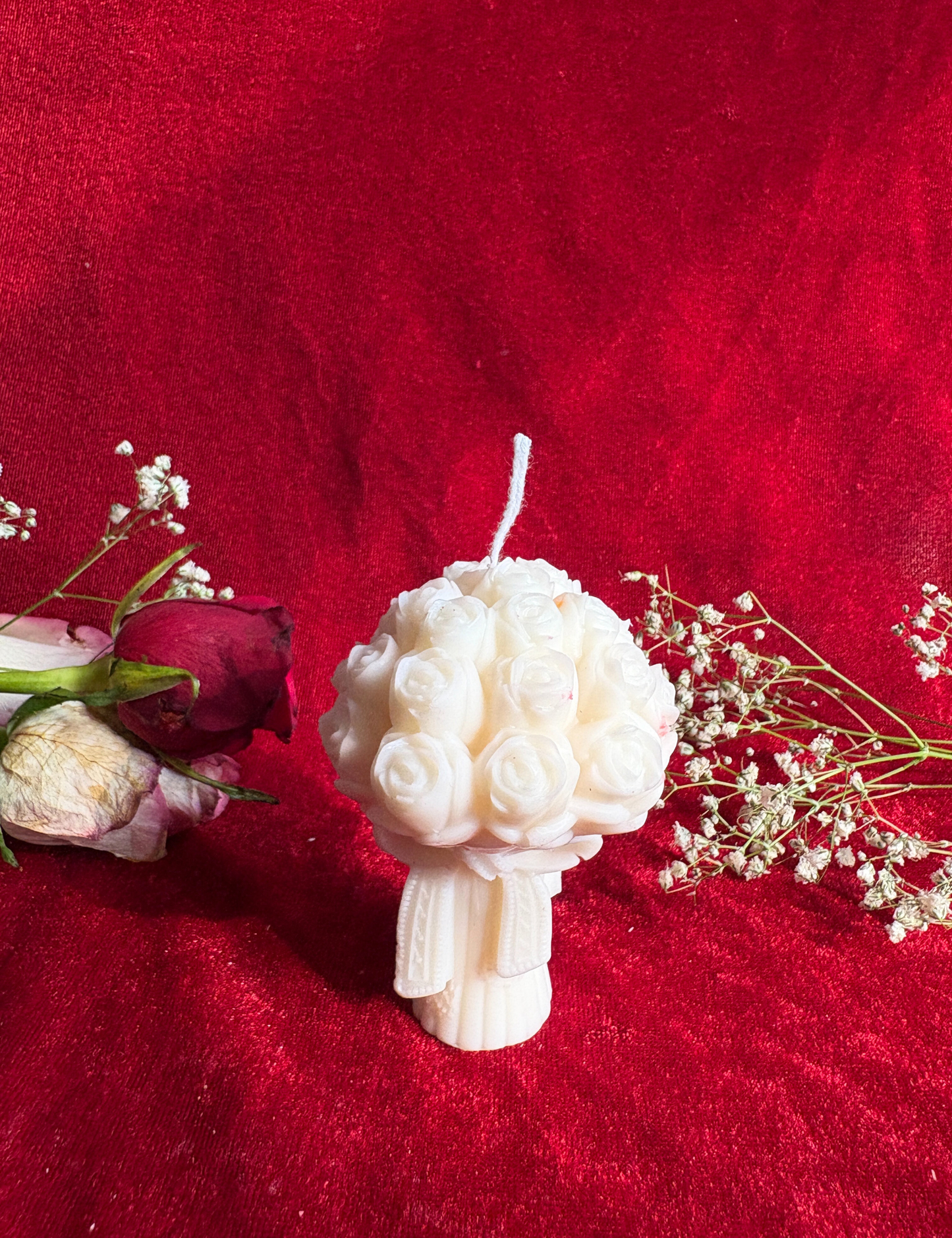 Rose Bouquet Candle