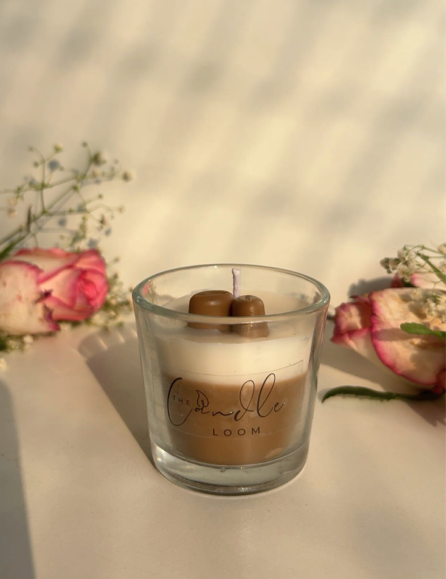 Coffee Beans Aroma Candle in Glass Jar