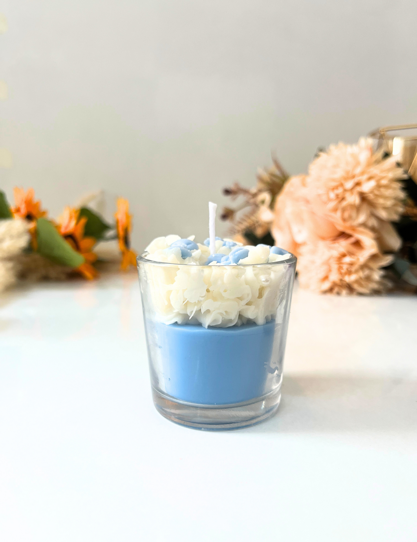 Whipped Bow Candle - Shots Jar