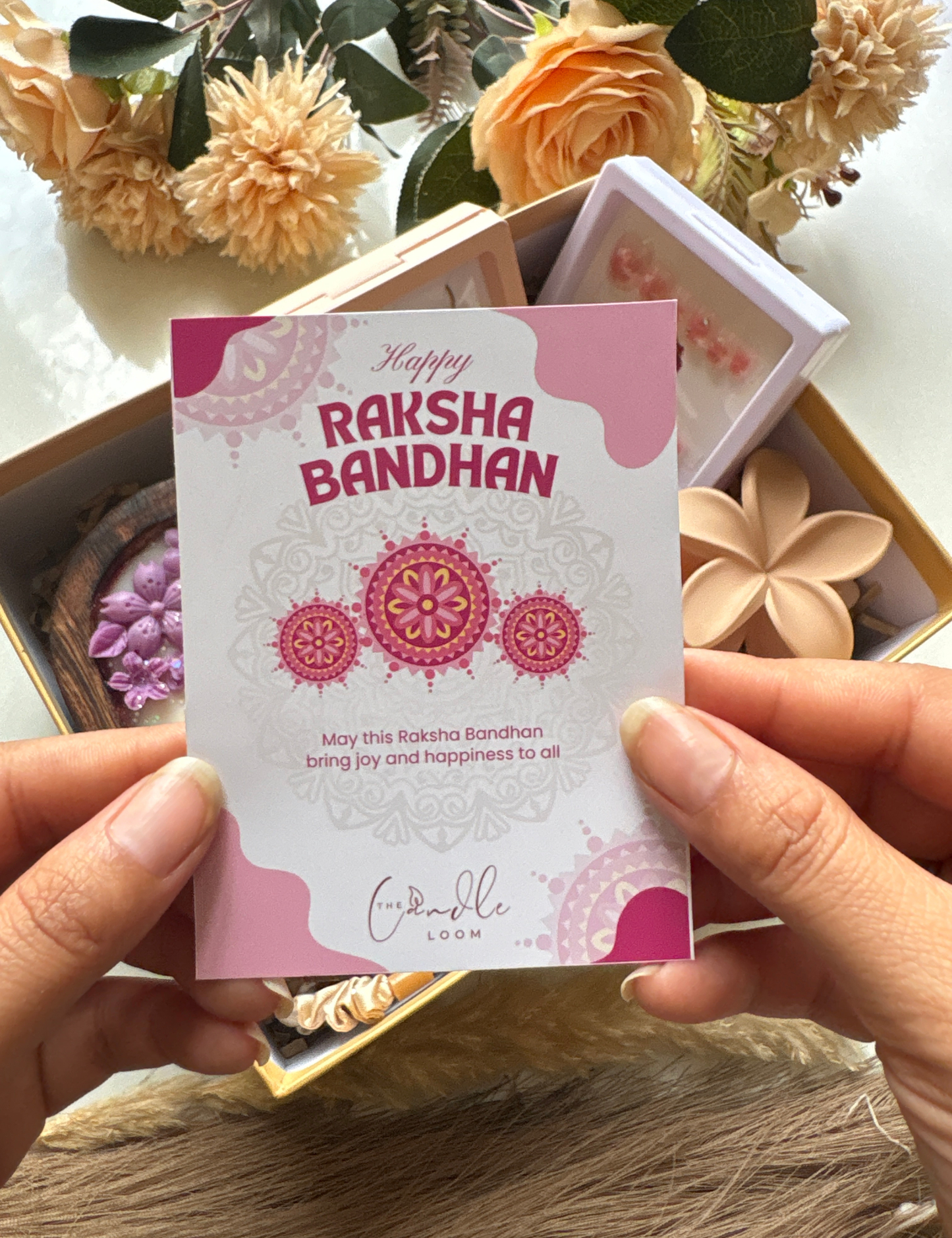 Premium Bhena Candle Hamper with Fashion Accessories
