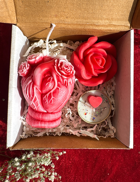 Love Story Candle Gift Box