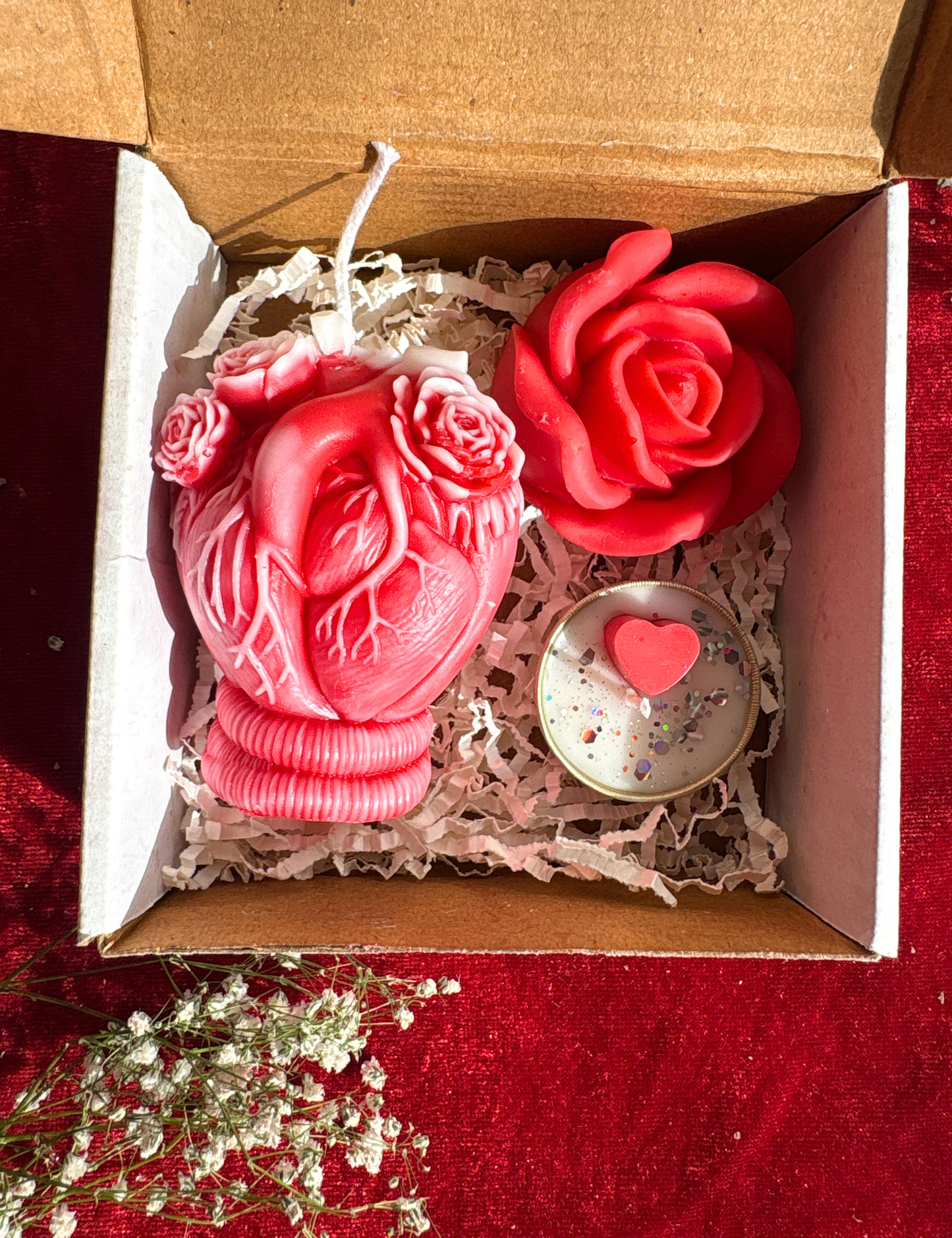 Love Story Candle Gift Box