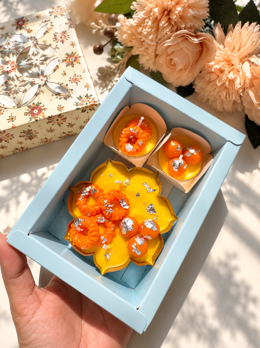 Mini Laddoo & Imrati Gift Set | Premium Diwali Gift Box