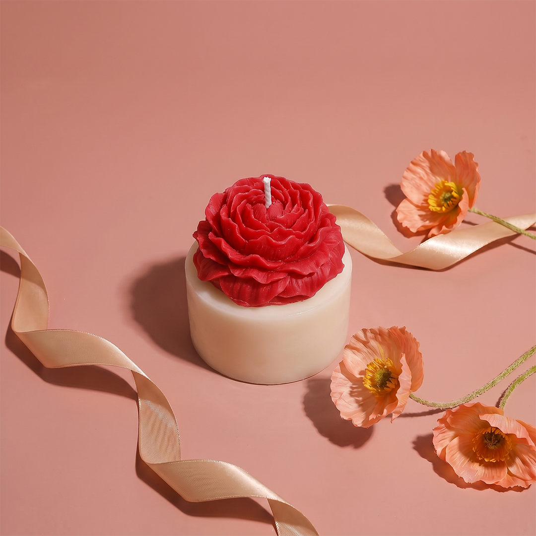 Red Carnation Scented Candle