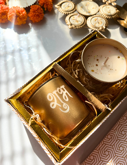 Shubh Labh Luxury Candle Set