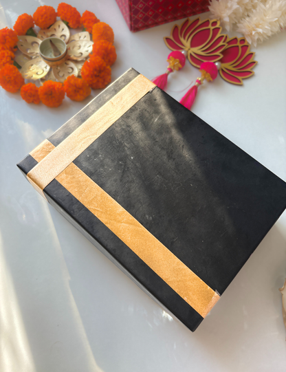 Shubh Labh Candle Gift Set with Premium Golden Bell – Festive Diwali Hamper