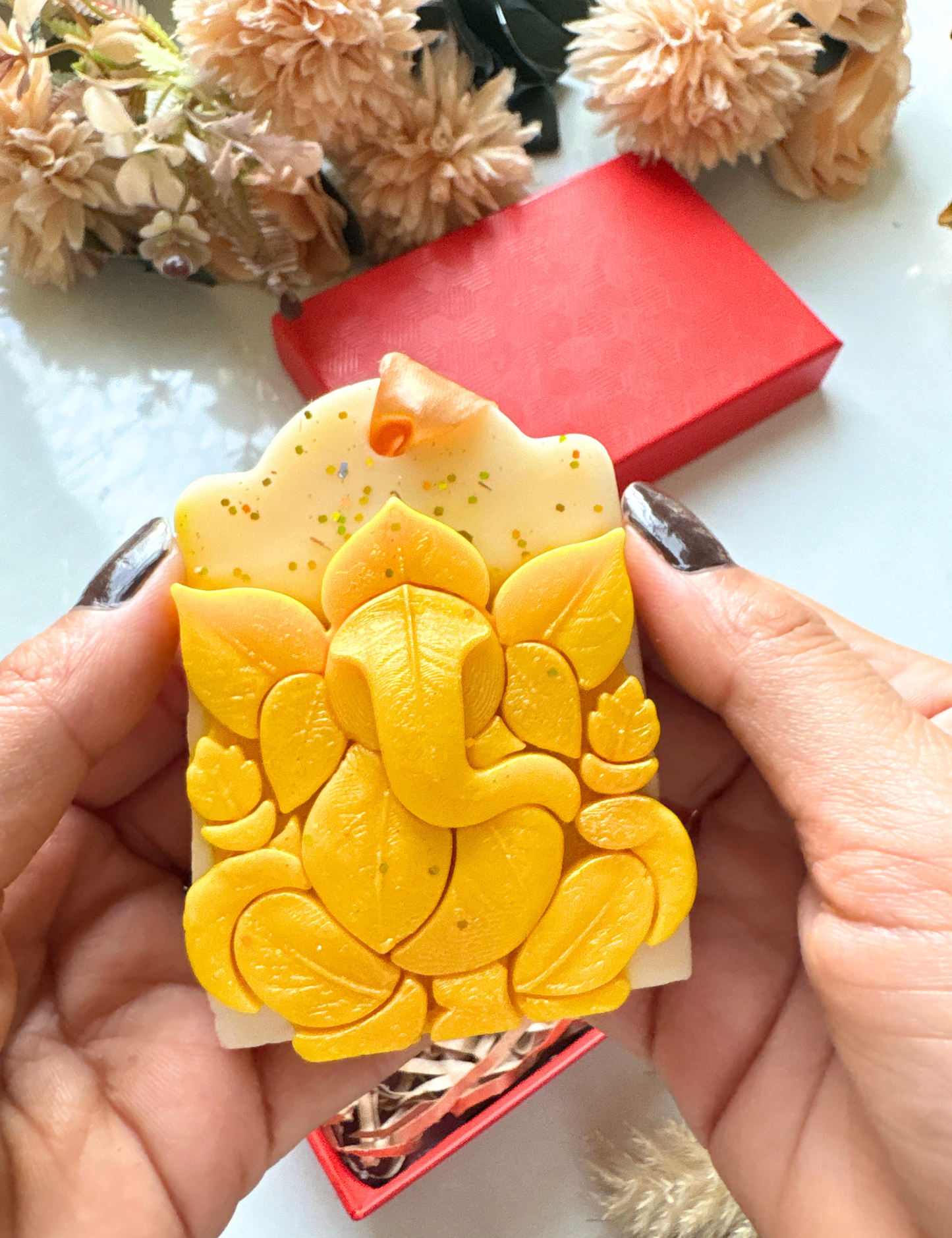Lord Ganesha Premium Scented Wax Sachet Set | Handmade Home Fragrance Tablets
