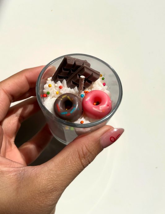 Mini Donut Shot Candle