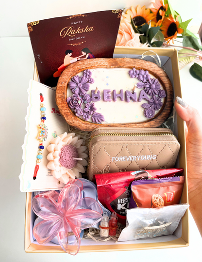 Raksha Bandhan Gift Box for Sister – Cute Personalized Hamper