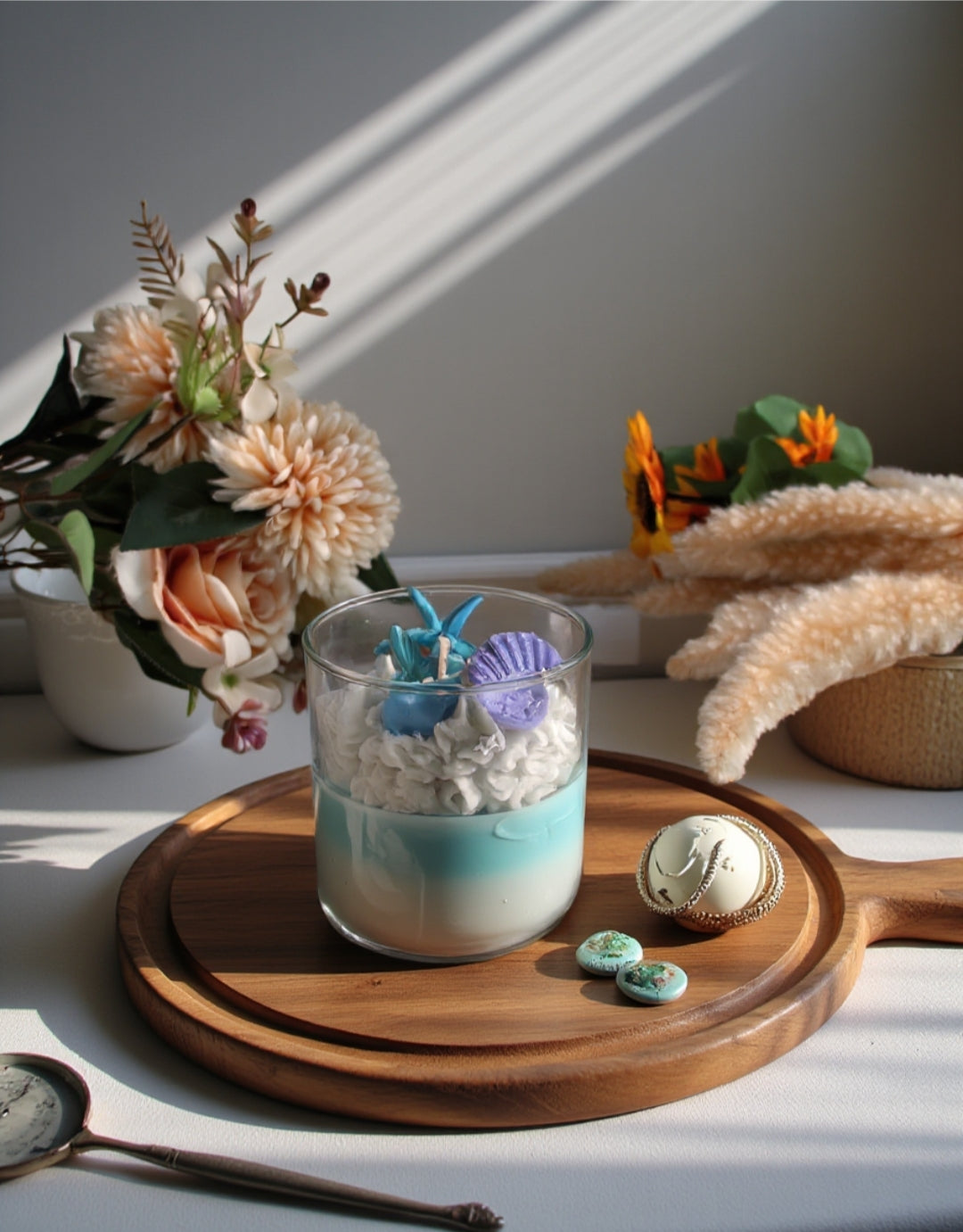 Ocean Themed Candle in Jar