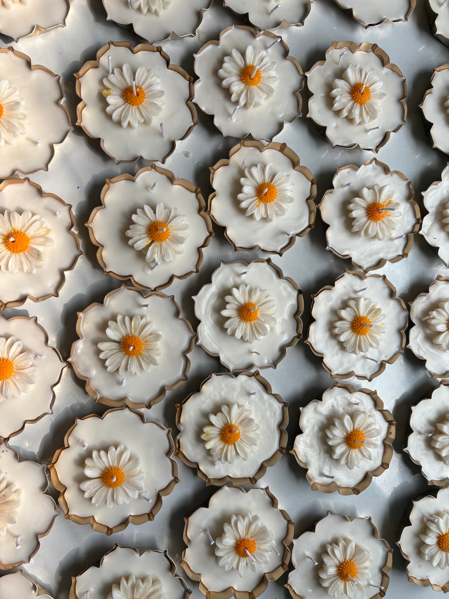 Daisy Flower Scented Candle