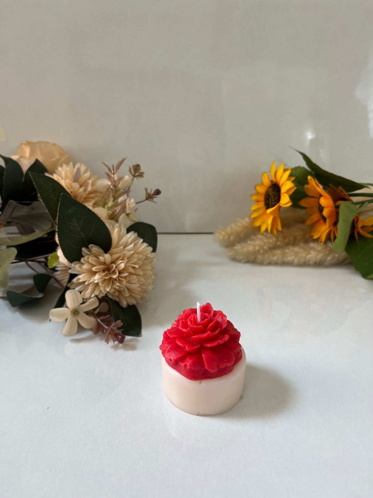 Red Carnation Scented Candle