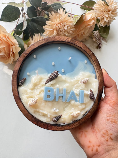 Beach Bliss Seashell Ocean theme Candle