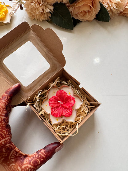 Hibiscus Urli Candle Set of 5 – Ganpati Special Return Gift