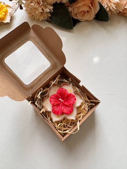 Hibiscus Urli Candle Set of 5 – Ganpati Special Return Gift