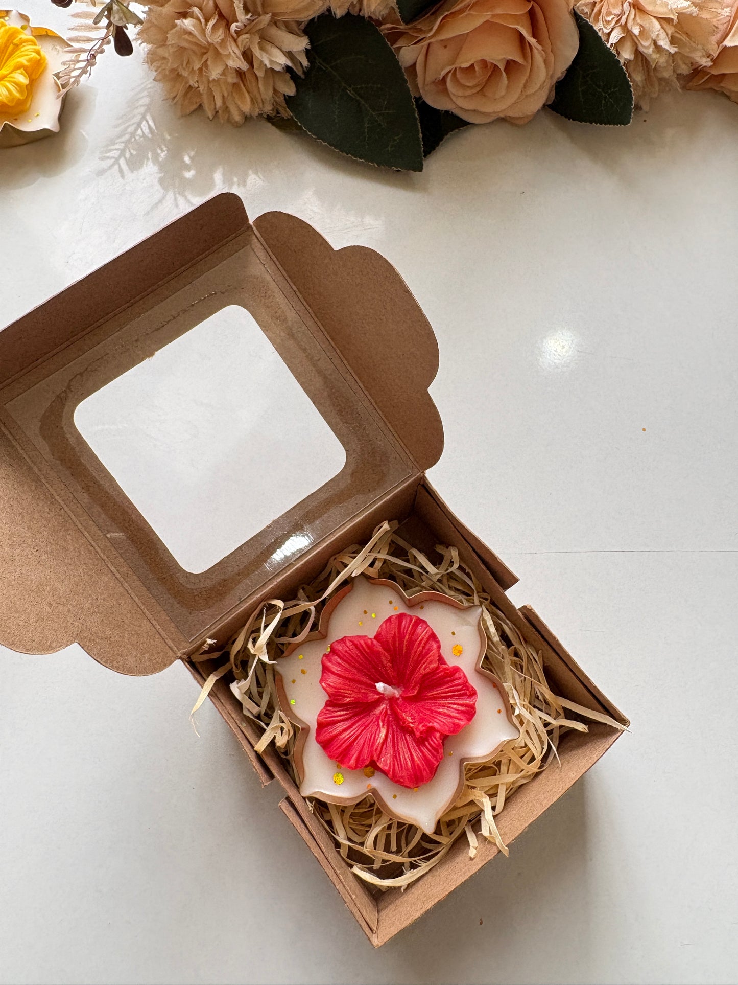 Hibiscus Urli Candle Set of 5 – Ganpati Special Return Gift