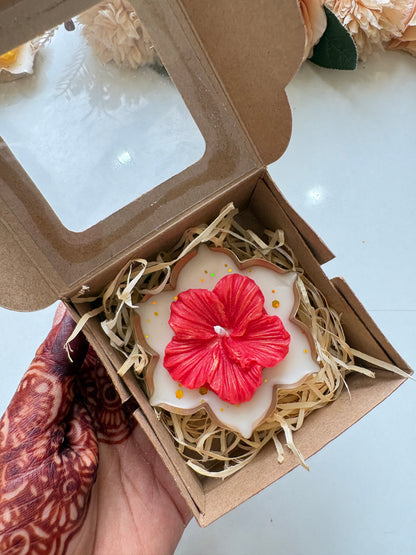 Hibiscus Urli Candle Set of 5 – Ganpati Special Return Gift