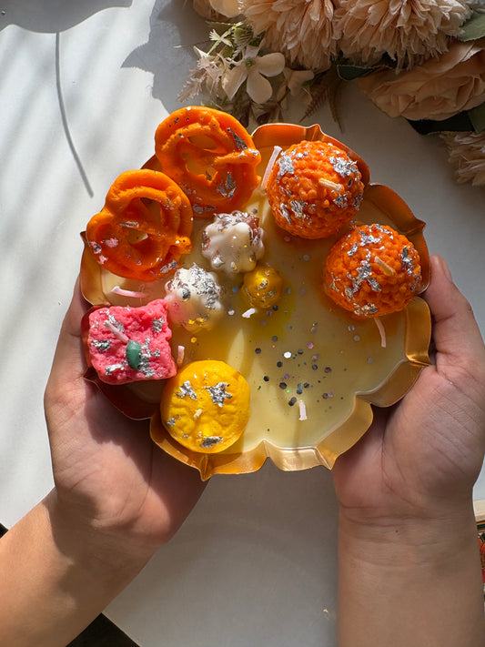 Mithai Urli Candle