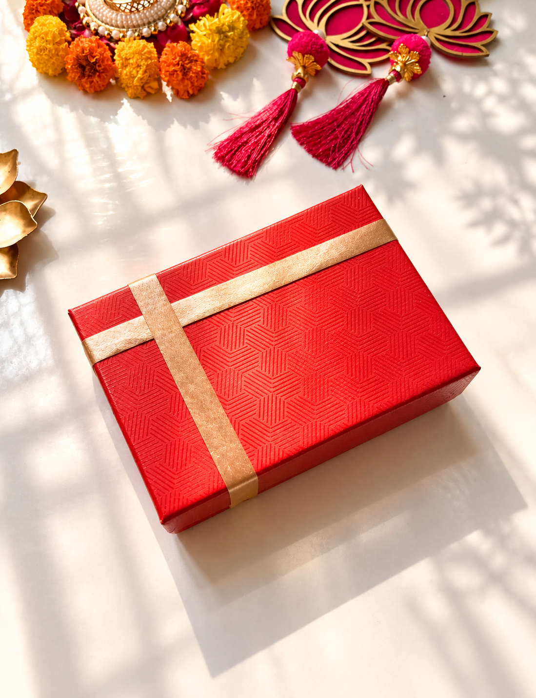 Festive sweets Candle Gift Box Set of 4 | Decorative Diwali & Wedding Gift Candles