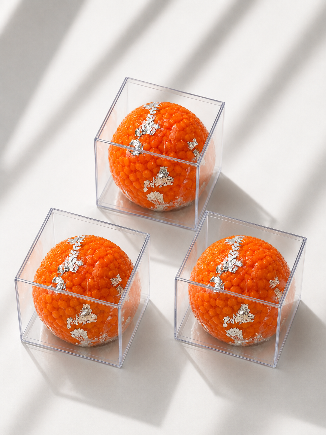 Premium Laddoo Soy Wax Candles – Pack of 5 for Festive Gifting